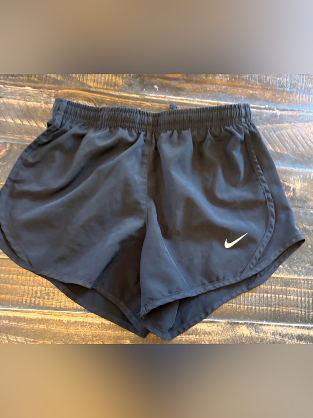 Nike Girls Black Dri-FIT Athletic Shorts